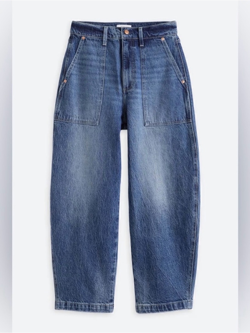 Pistola Turner Super High Waist Ankle Straight Leg Jeans - Valete size 28